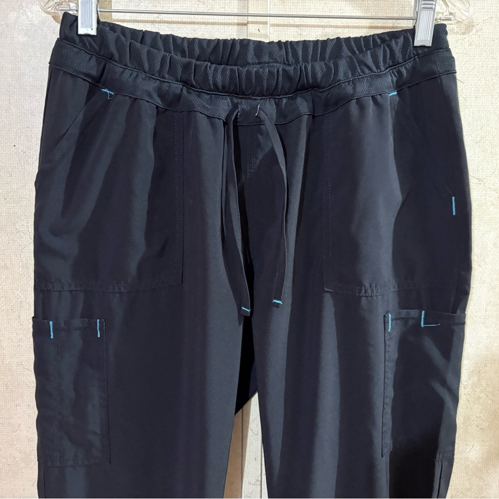 Scrubstar Women’s Black Scrub Pants - Picture 3 of 8
